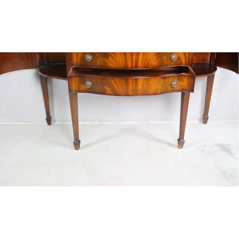 Vintage mahogany console by Jonathan Charles