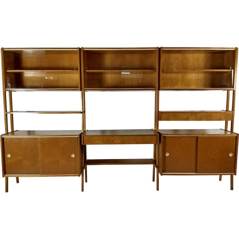 Vintage modular wall unit by František Jirák for Tatra, Czechoslovakia 1970s