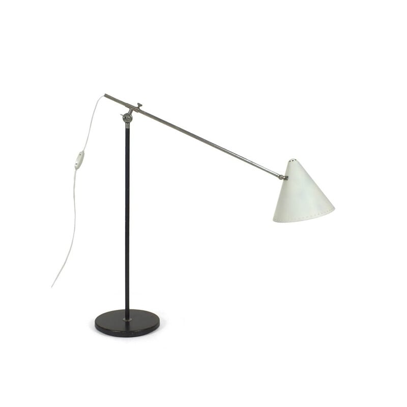 Mid century floor lamp by F. Fiedeldij for Artimeta, Netherlands 1955