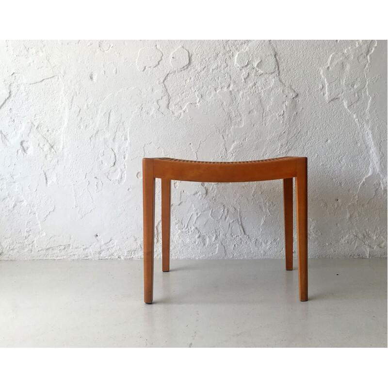 Mid century Danish beechwood stool, 1960s