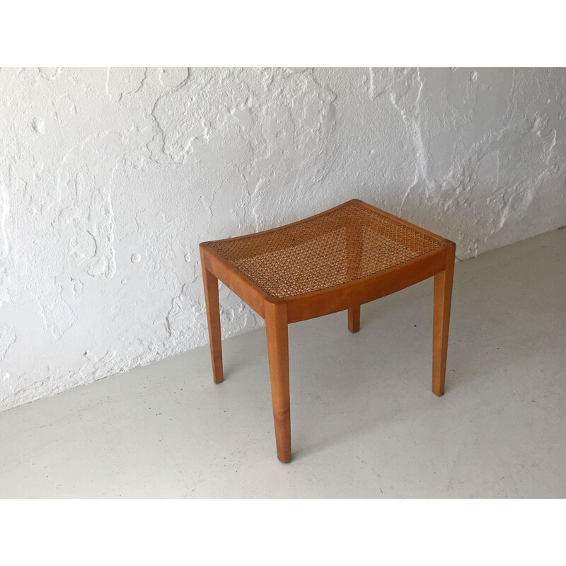 Mid century Danish beechwood stool, 1960s