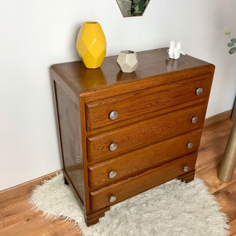 Vintage Art Deco chest of drawers