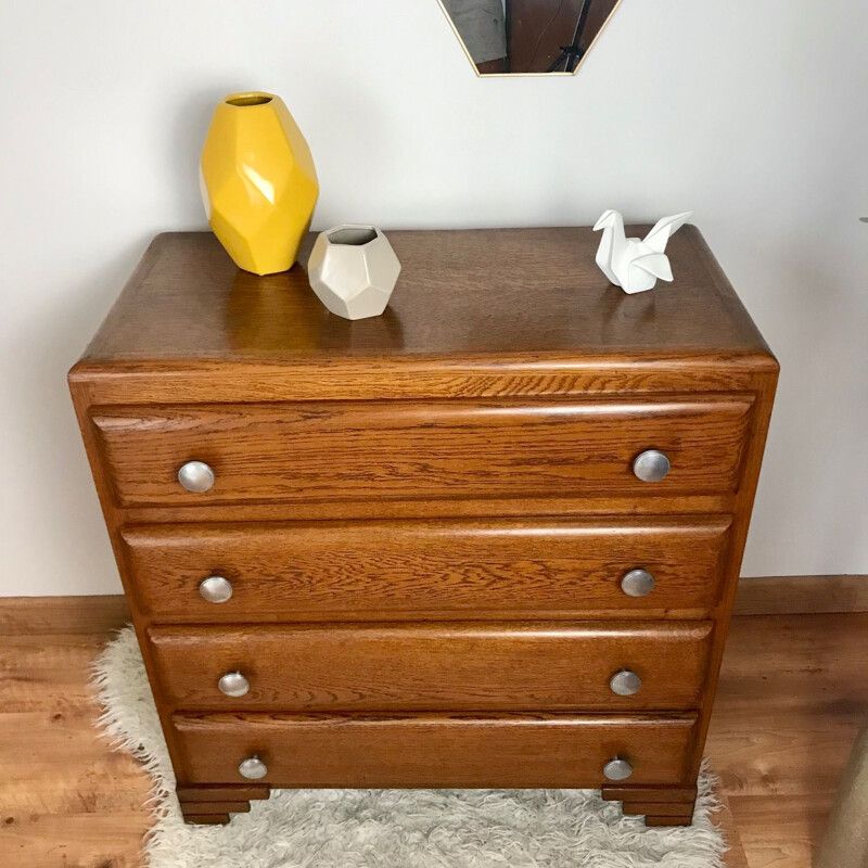 Vintage Art Deco chest of drawers