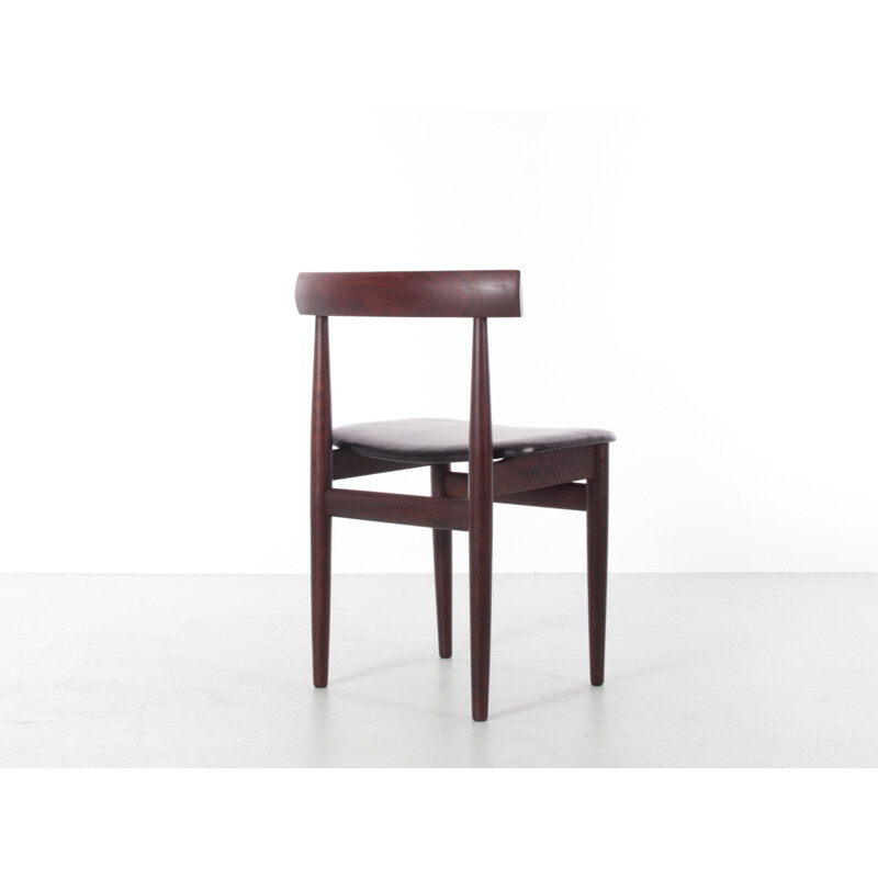 Scandinavian vintage dining set model 630 in Rio rosewood, 1964