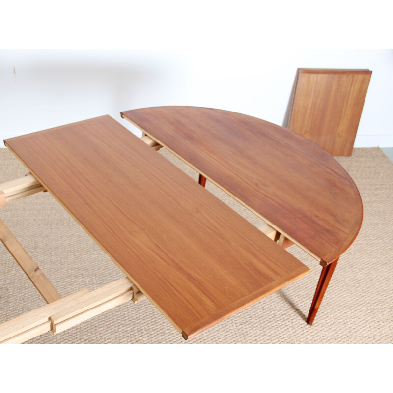 Scandinavian vintage teak table by Rosengren Hansen