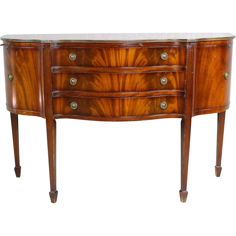 Console vintage en acajou de Jonathan Charles