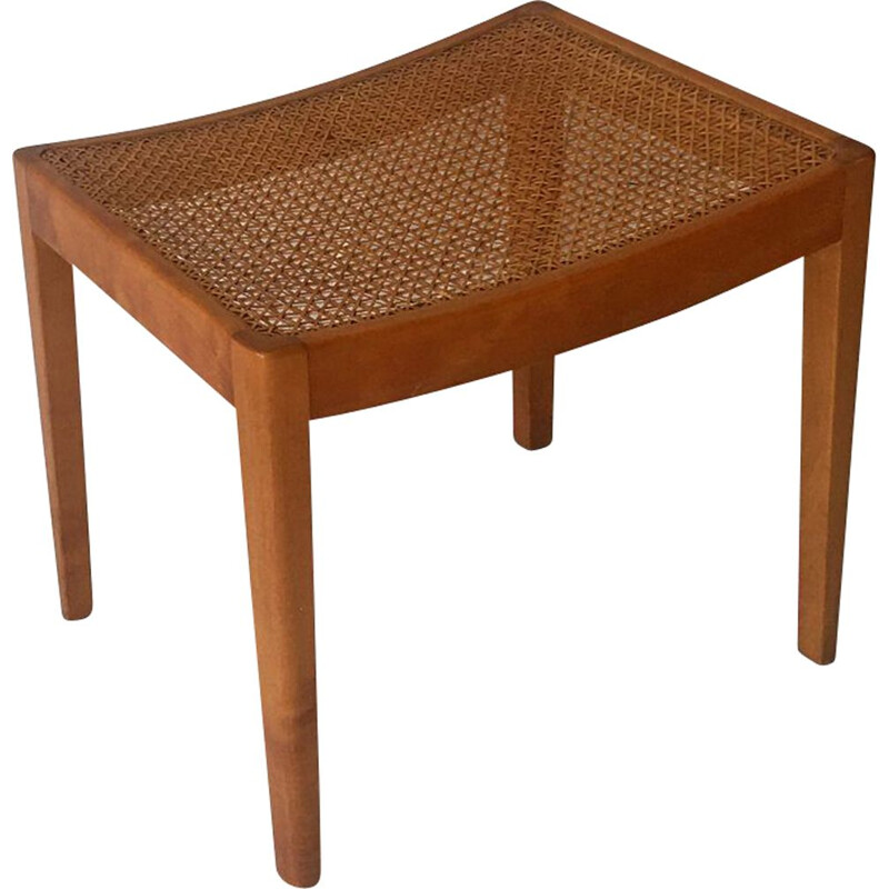 Mid century Danish beechwood stool, 1960s