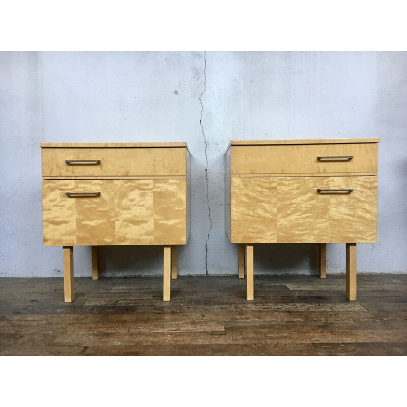 Pair of vintage night stands, 1950-1960