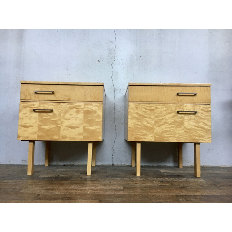 Pair of vintage night stands, 1950-1960