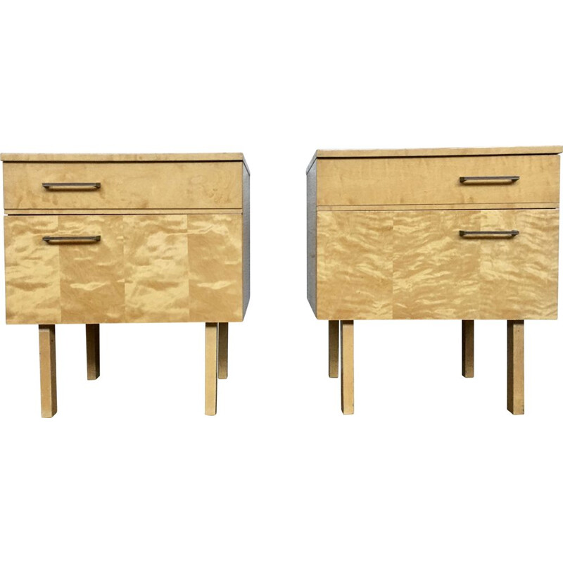 Pair of vintage night stands, 1950-1960