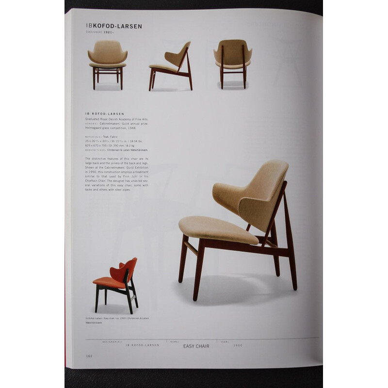 Dänischer Vintage-Stuhl aus Rindsleder von Ib Kofod Larsen für Christensen