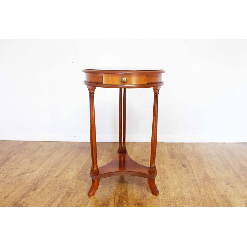 Vintage Art Deco pedestal table, 1970