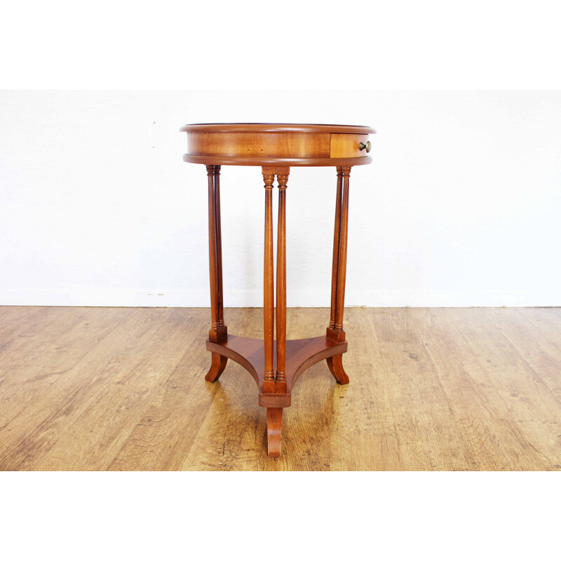 Vintage Art Deco pedestal table, 1970