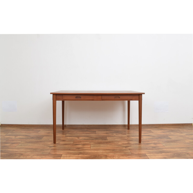 Mid-century Danish teak dining table, 1960s