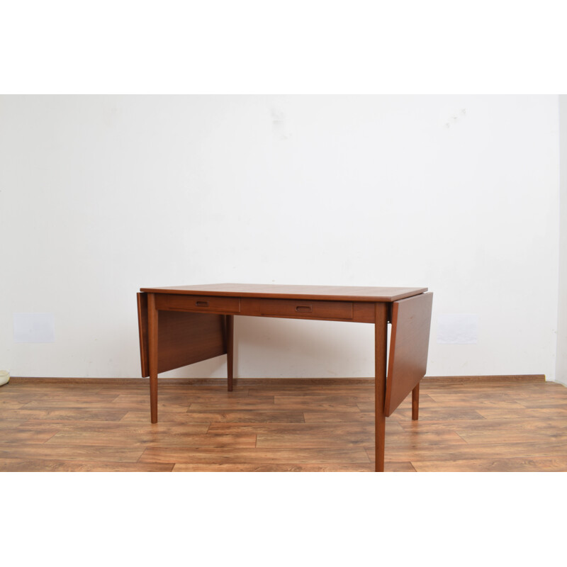 Mid-century Danish teak dining table, 1960s