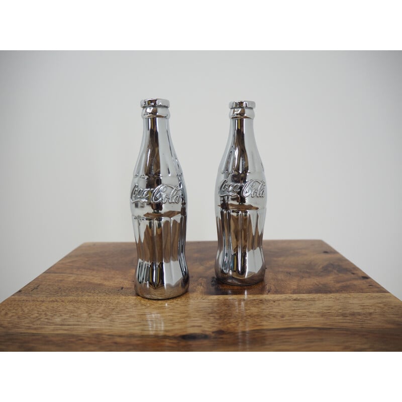 Vintage Coca Cola salt and pepper set shakers