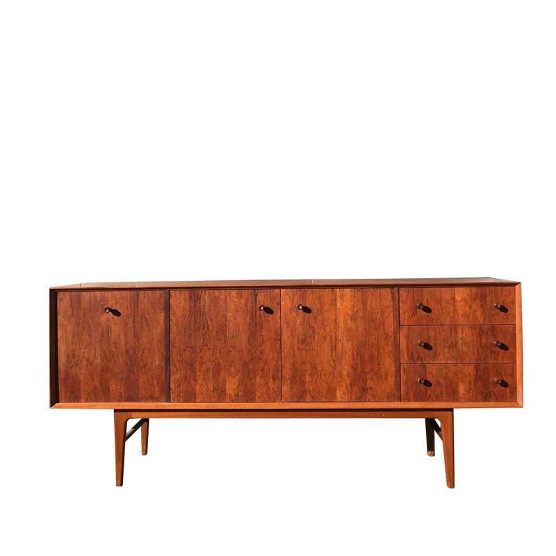 Vintage teak and walnut sideboard for Maple, 1960