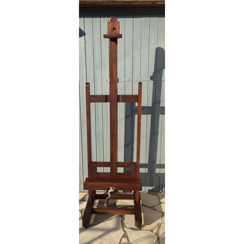 Vintage wooden painter's easel