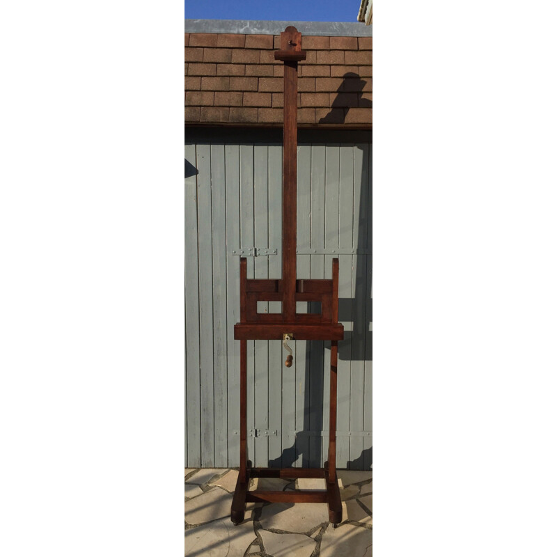 Vintage wooden painter's easel