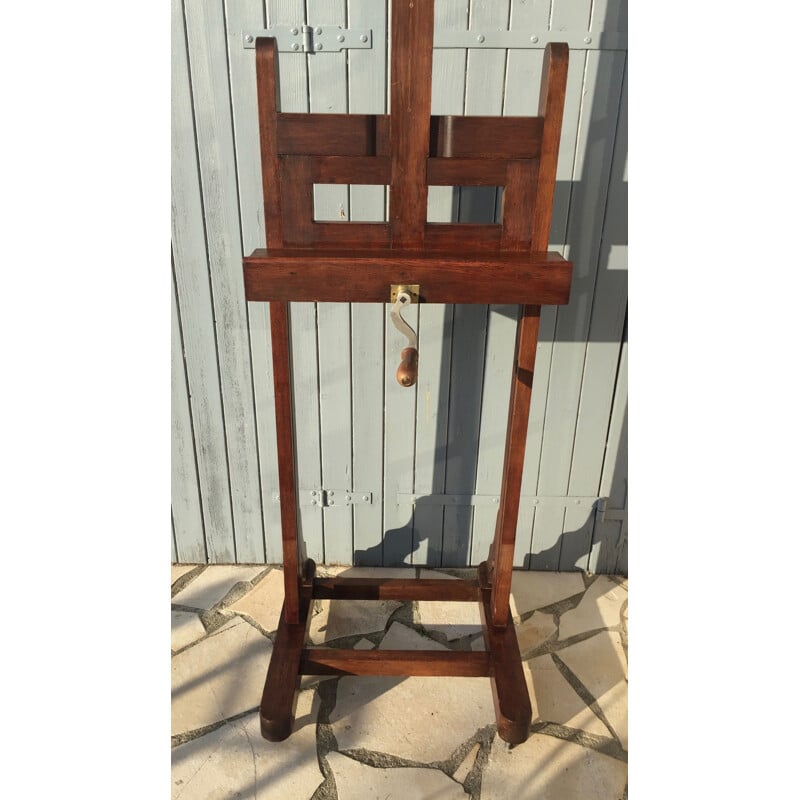 Vintage wooden painter's easel