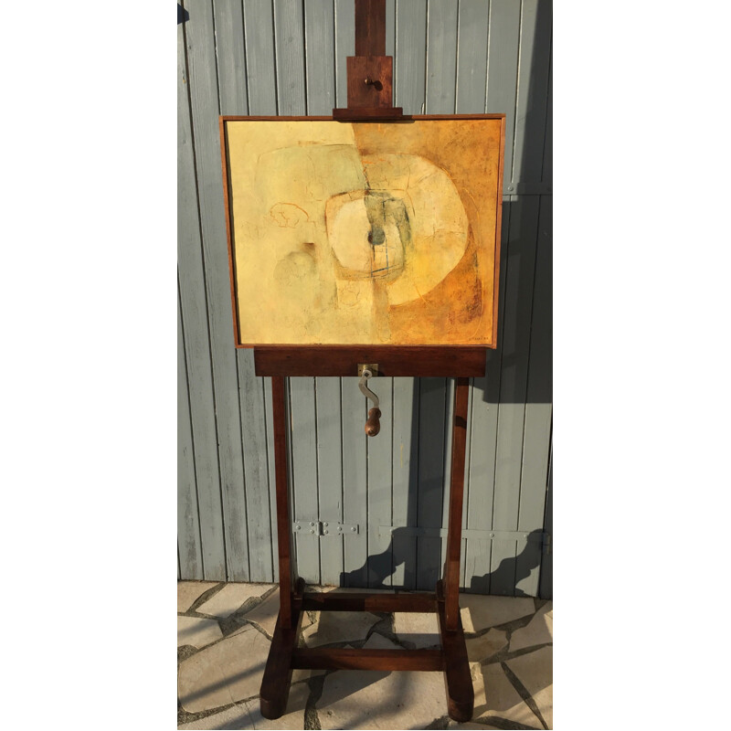 Vintage wooden painter's easel