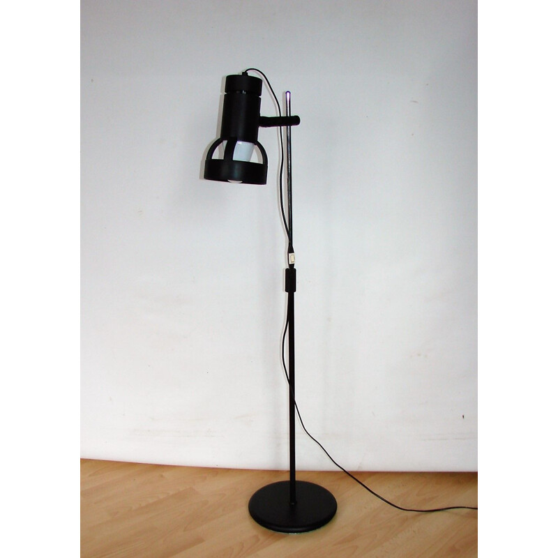 Mid century metal and plastic floor lamp, 1970s