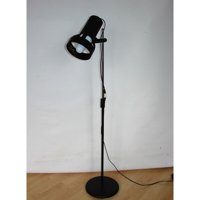 Mid century metal and plastic floor lamp, 1970s