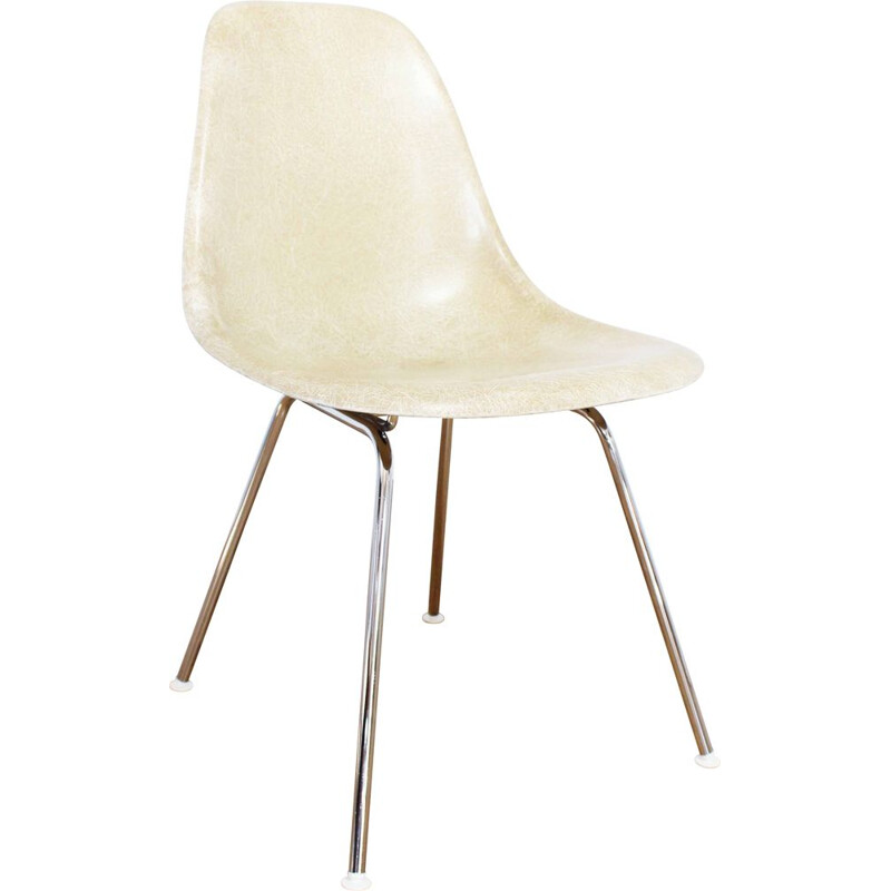 Vintage DSX chair in fiberglass by Eames for Interform, 1970