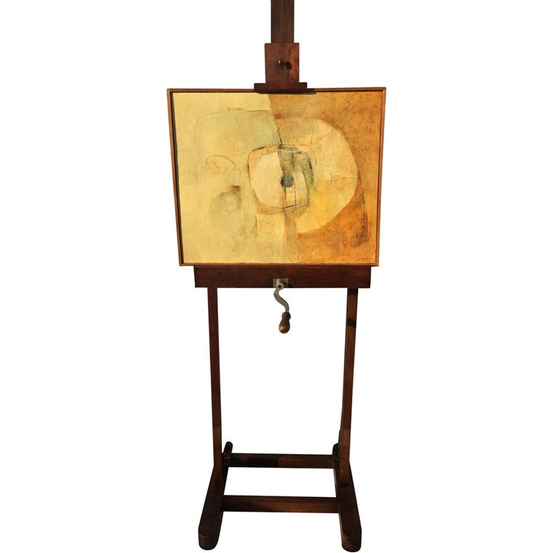 Vintage wooden painter's easel