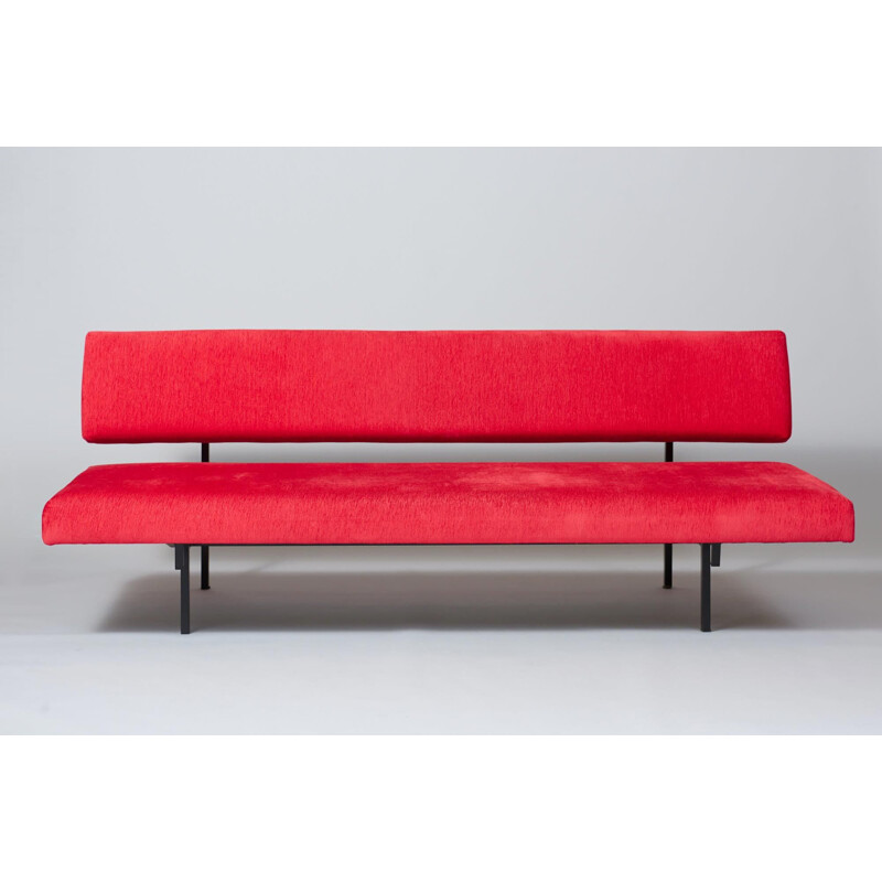 Canapé vintage rouge modèle 540 par Gijs van der Sluis pour Gispen