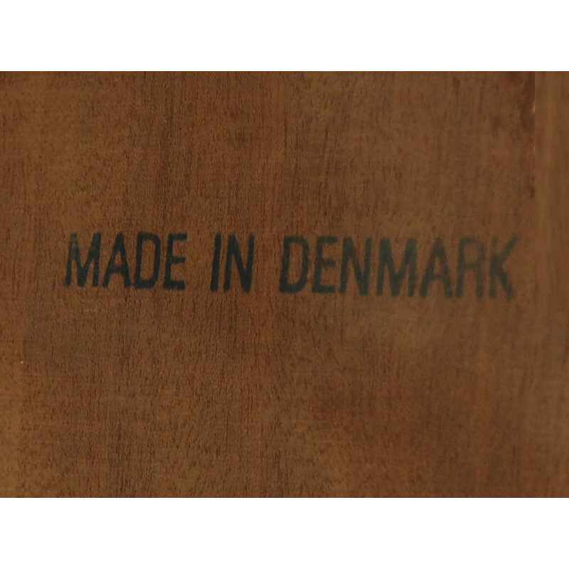 Bibliothèque vintage en bois de chêne, Danemark 1970