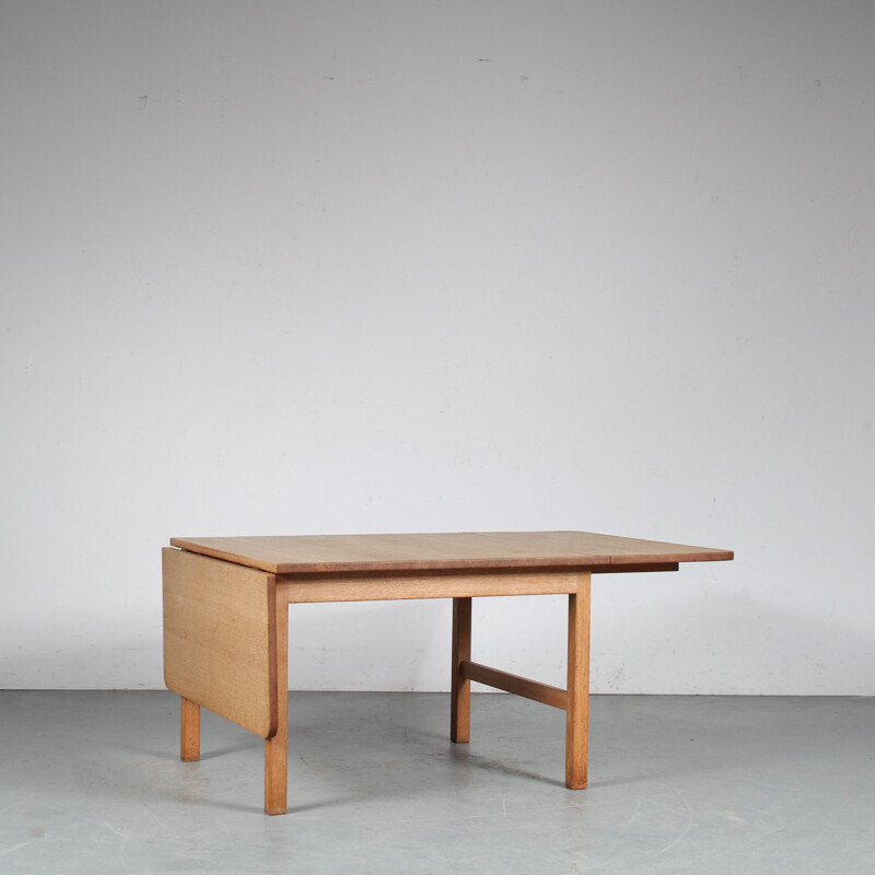 Vintage wood coffee table by Hans J. Wegner for PP Mobler, Denmark 1950s