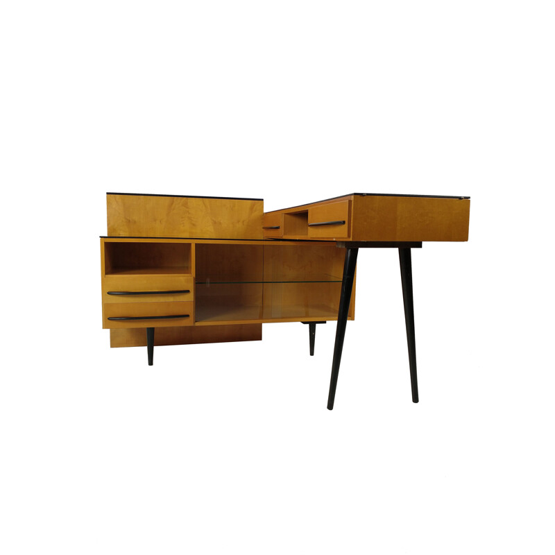 Vintage desk by Mojmir Pozar for UP Závody, 1960s