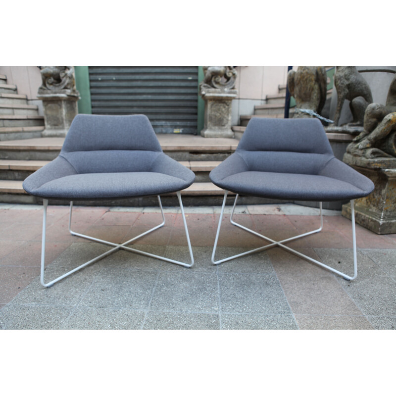 Paire de fauteuils vintage par Christophe Pillet pour Air France, 2010