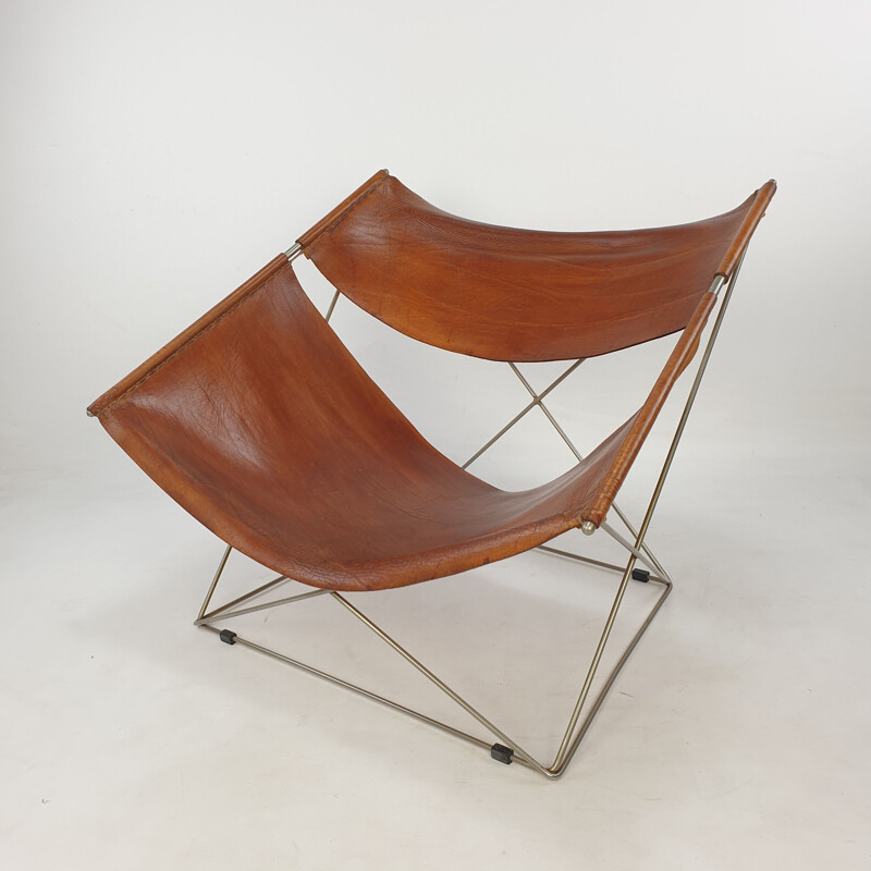 Vintage F675 Butterfly armchair by Pierre Paulin for Artifort, 1960s