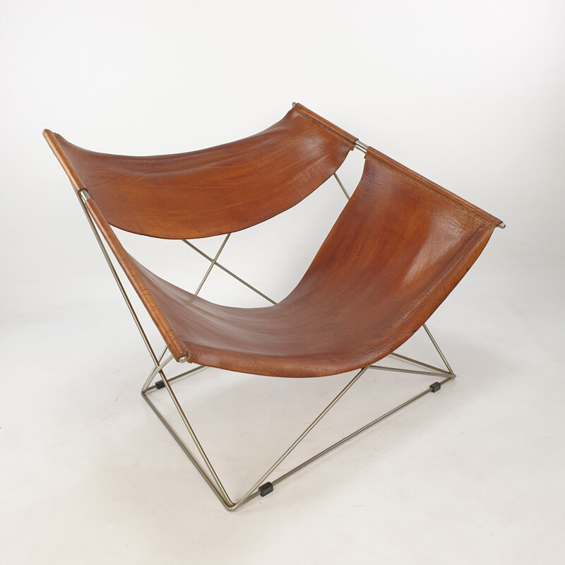 Vintage F675 Butterfly armchair by Pierre Paulin for Artifort, 1960s