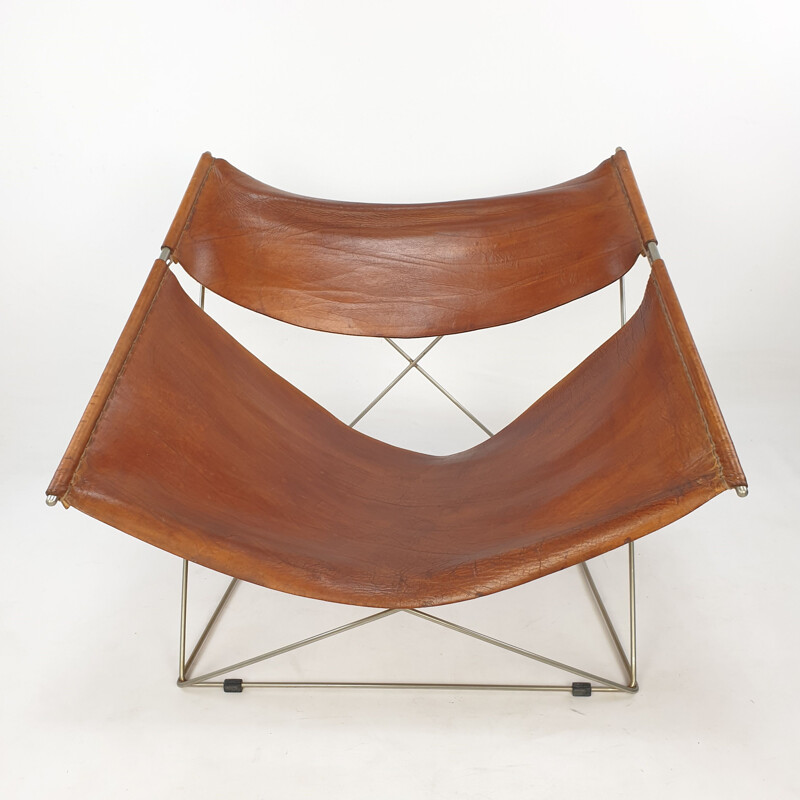 Vintage F675 Butterfly armchair by Pierre Paulin for Artifort, 1960s