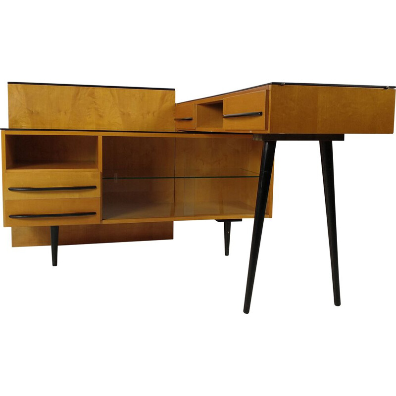 Vintage desk by Mojmir Pozar for UP Závody, 1960s