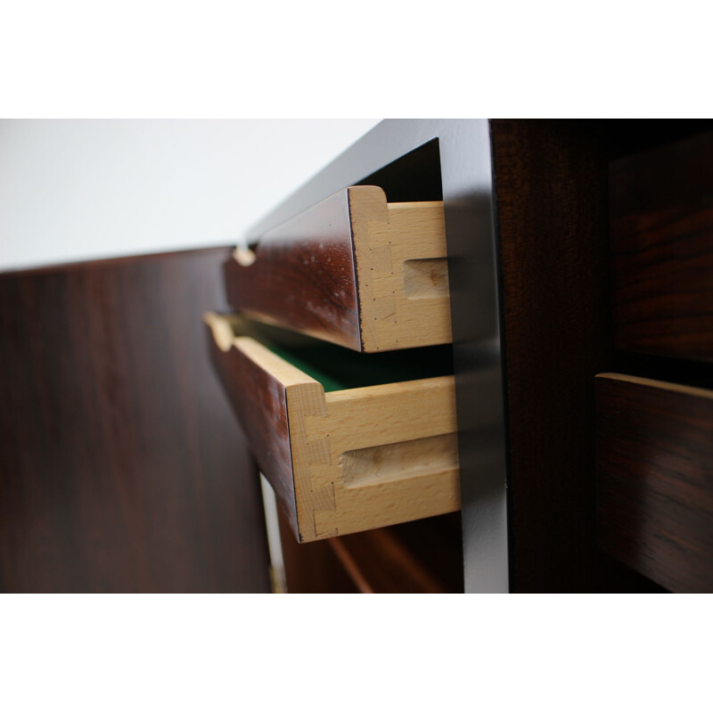 Mid-century palisander sideboard by Omann Jun, Denmark 1960s 