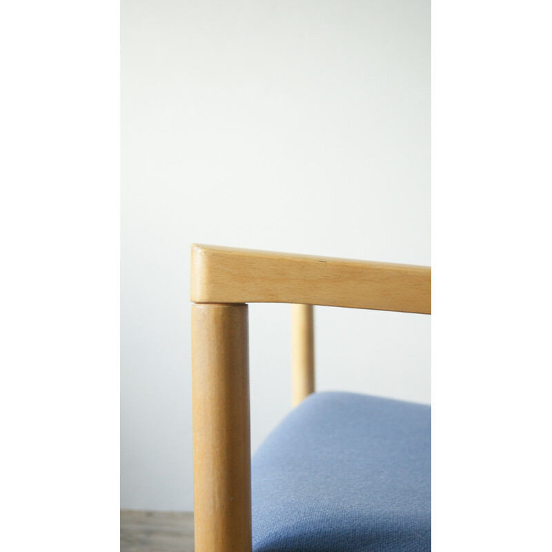 Paire de fauteuils vintage modèle CH52 par Hans J. Wegner pour Carl Hansen & Son