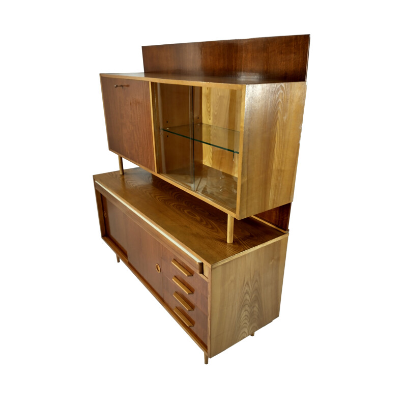 Mid-century sideboard and desk 2 in 1, 1970s