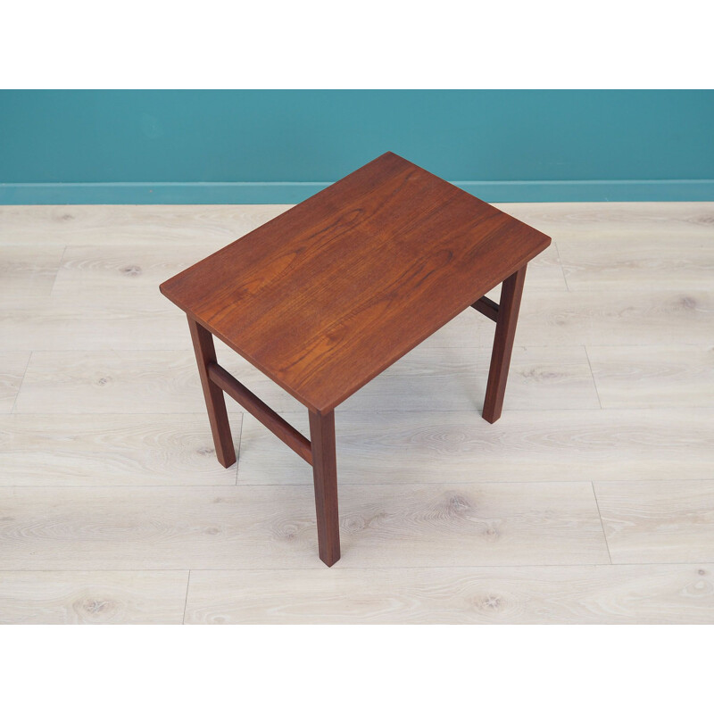 Mid-century teak table danish design, 1970s