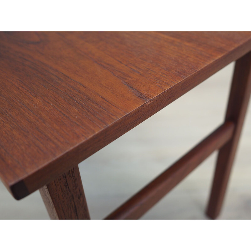 Mid-century teak table danish design, 1970s