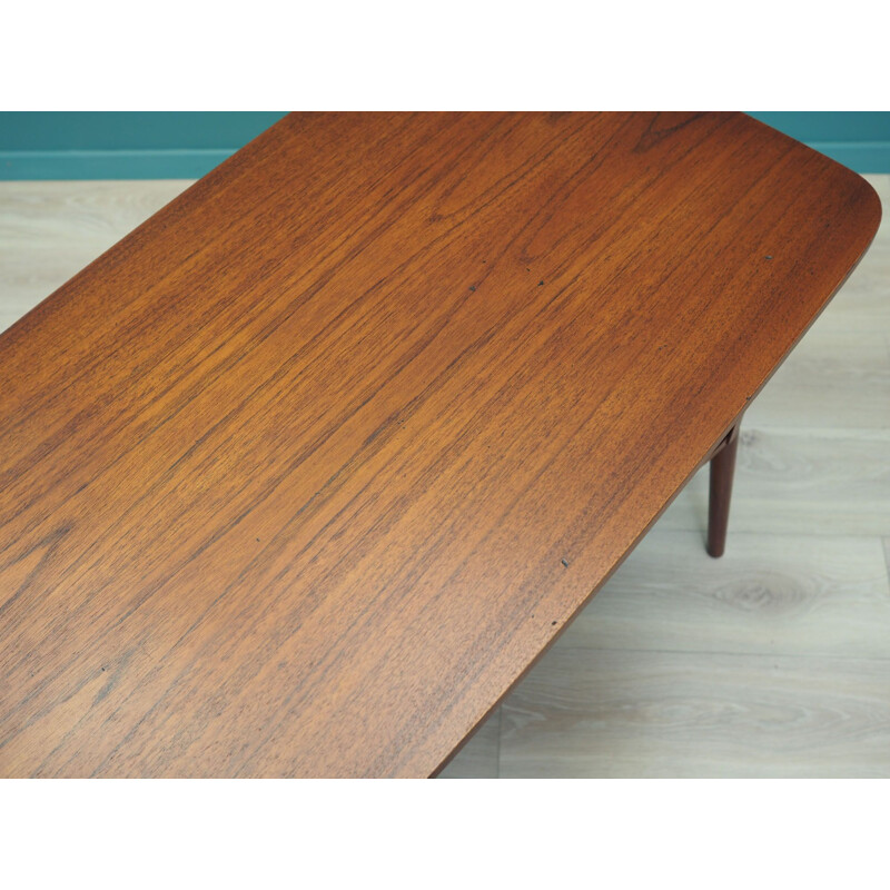 Mid-century teak desk danish design by Gunnar Nielsen Tibergaard for Andreas Tuck, 1960s