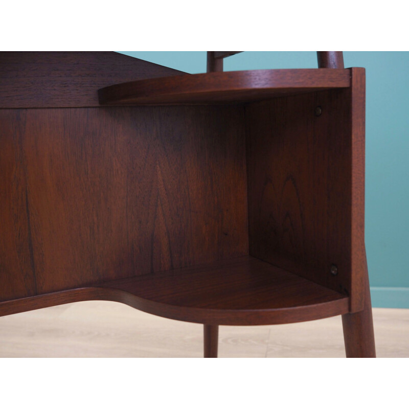 Mid-century teak desk danish design by Gunnar Nielsen Tibergaard for Andreas Tuck, 1960s