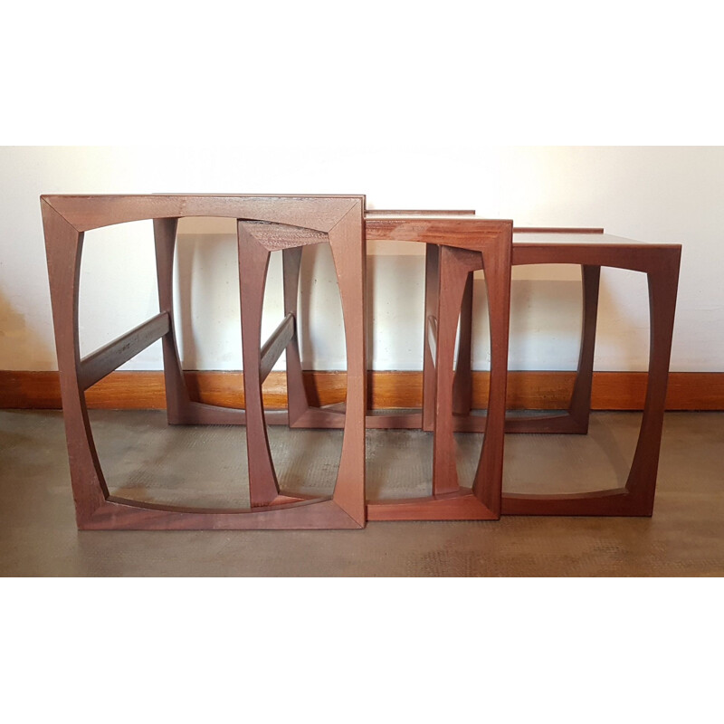 Vintage G-Plan nesting tables by Victor Wilkins, 1960s