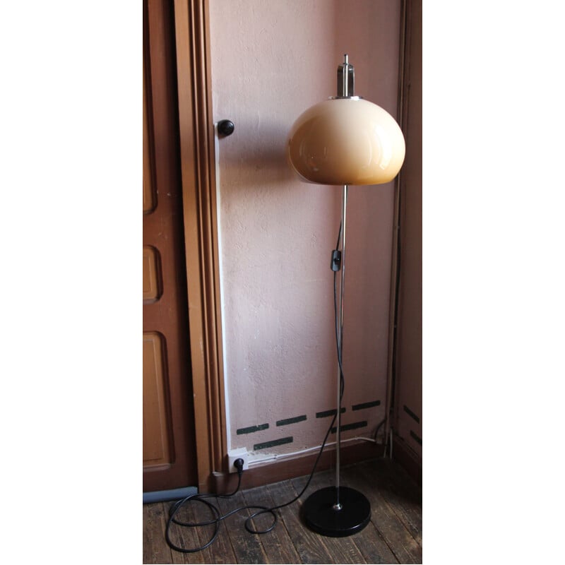 Lampadaire vintage Lucerna par Harvey Guzzini pour Meblo 1960