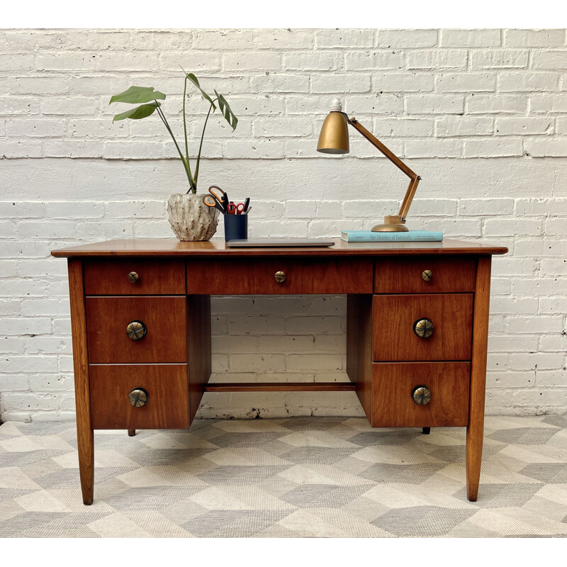 Mid-century desk with drawers by Henredon, USA 1960-1970s