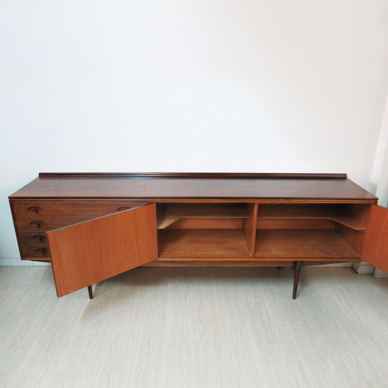 English Archie Shine "Hamilton" sideboard in rosewood, Robert HERITAGE - 1950s