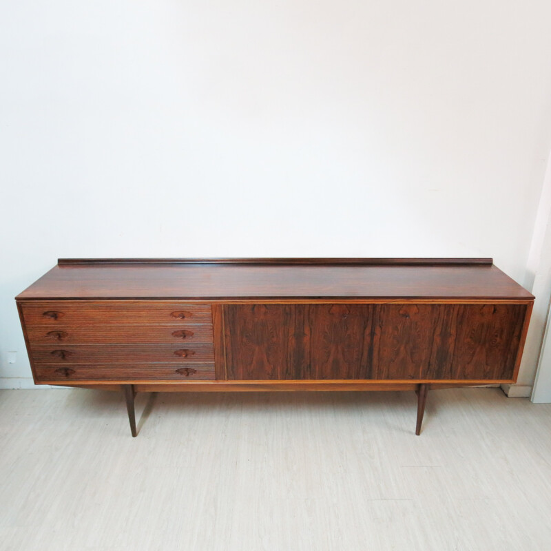 English Archie Shine "Hamilton" sideboard in rosewood, Robert HERITAGE - 1950s